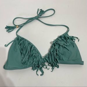 Victoria’s Secret Fringe Bikini Swim Top Small